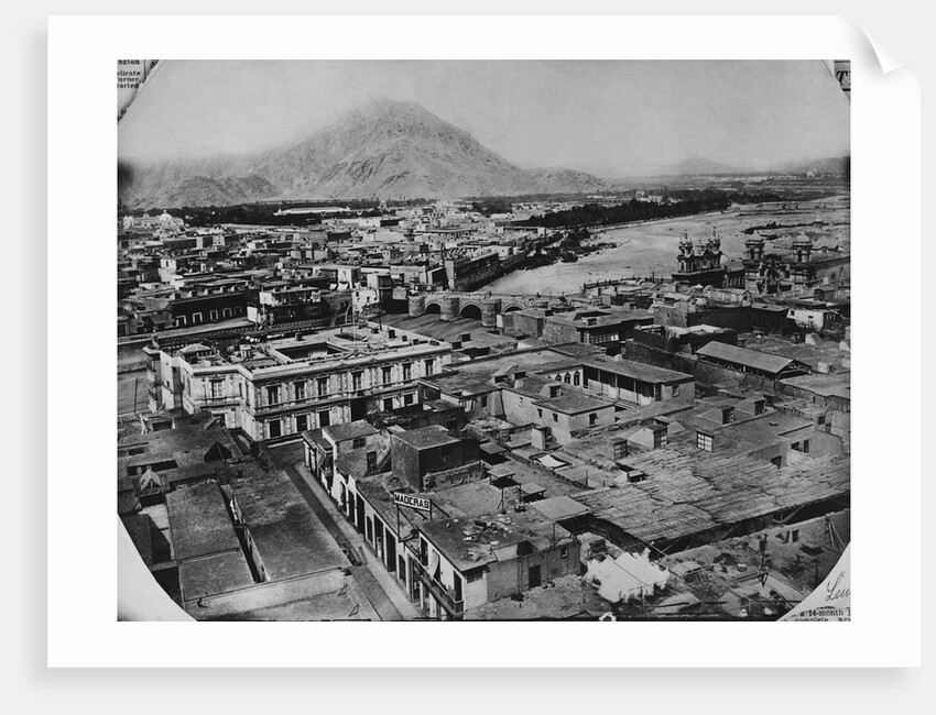 Rooftop View of Lima by Anonymous