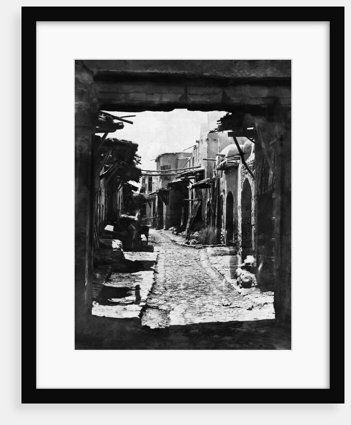 Narrow Damascene Street by Anonymous
