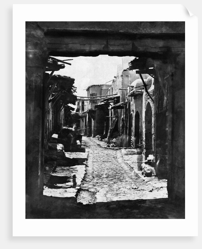 Narrow Damascene Street by Anonymous