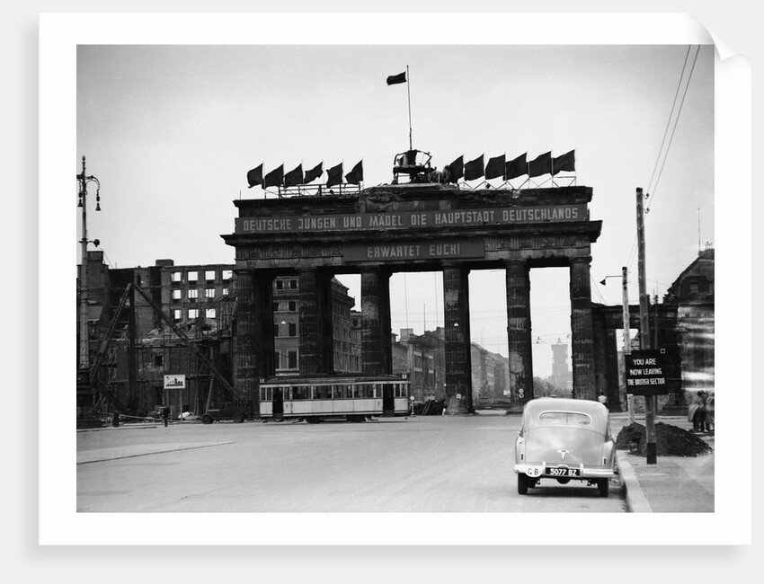Brandenburg Gate by Anonymous