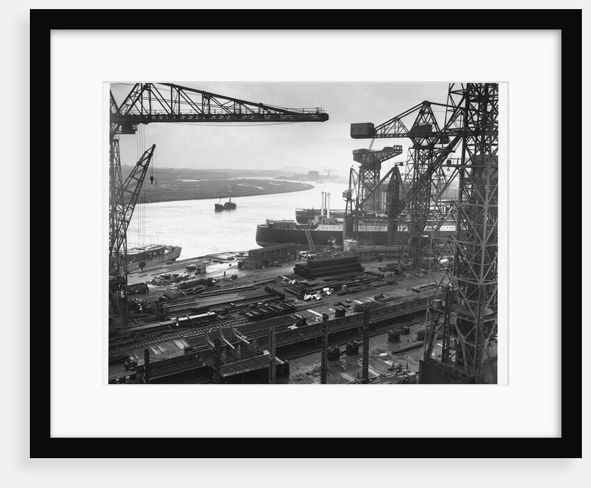 John Brown's Shipyard on the Clyde by Anonymous