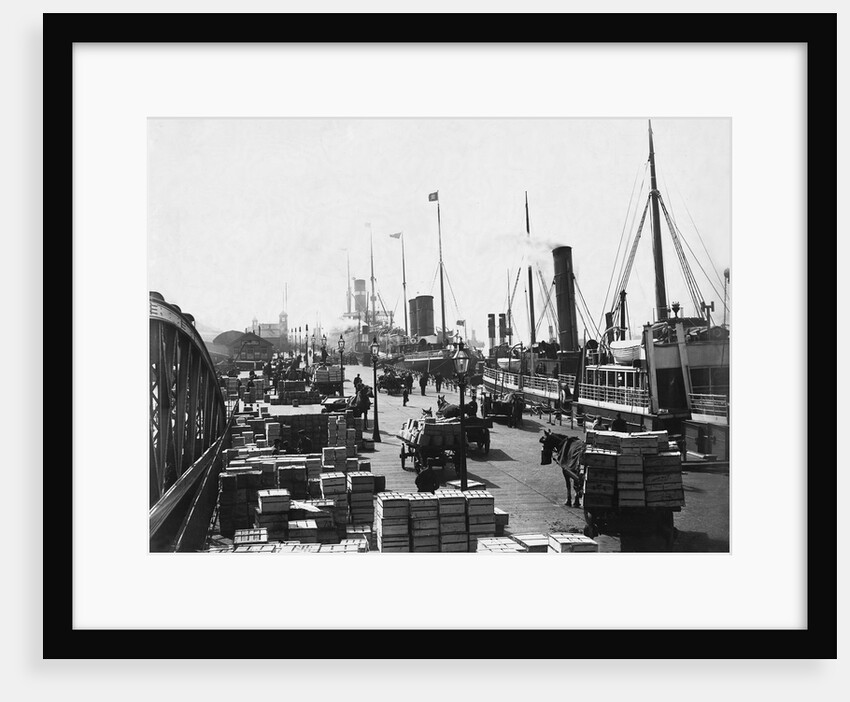 Landing Stage of Liverpool Docks by Anonymous
