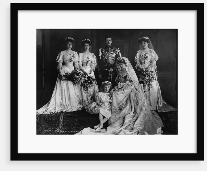 Wedding Party of Princess Margaret of Connaught by Anonymous