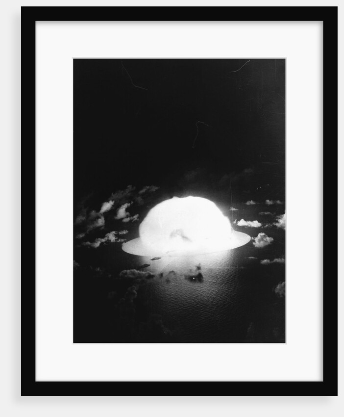 Hydrogen Bomb Test At Enewetak Atoll by Anonymous