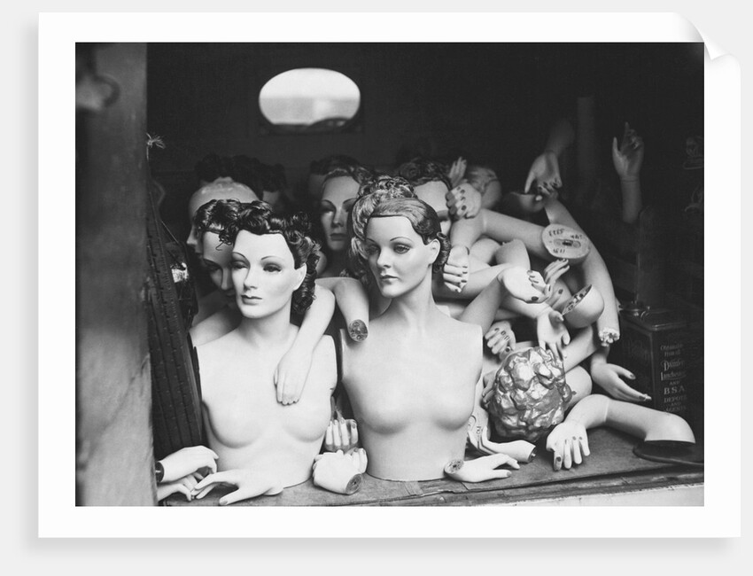 Manneqins Being Evacuated by Anonymous