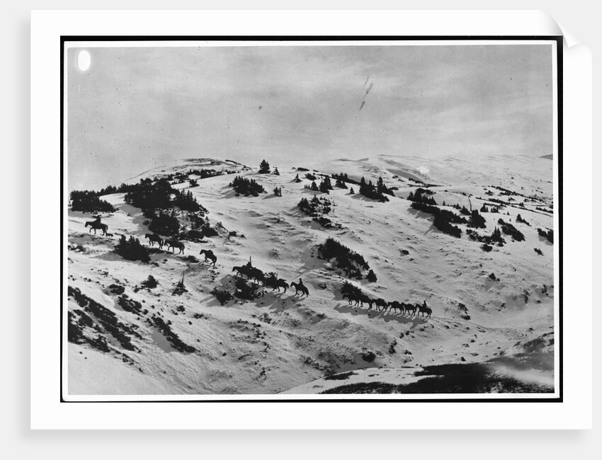 Climbing The Whiterabbit Pass by Anonymous