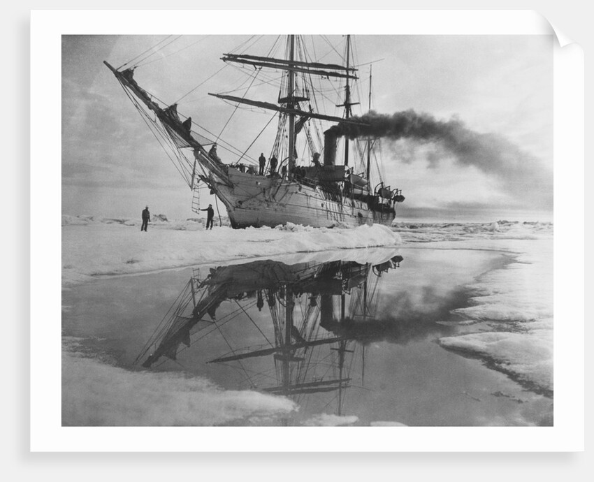 Coast Guard Cutter in Antarctica by Anonymous