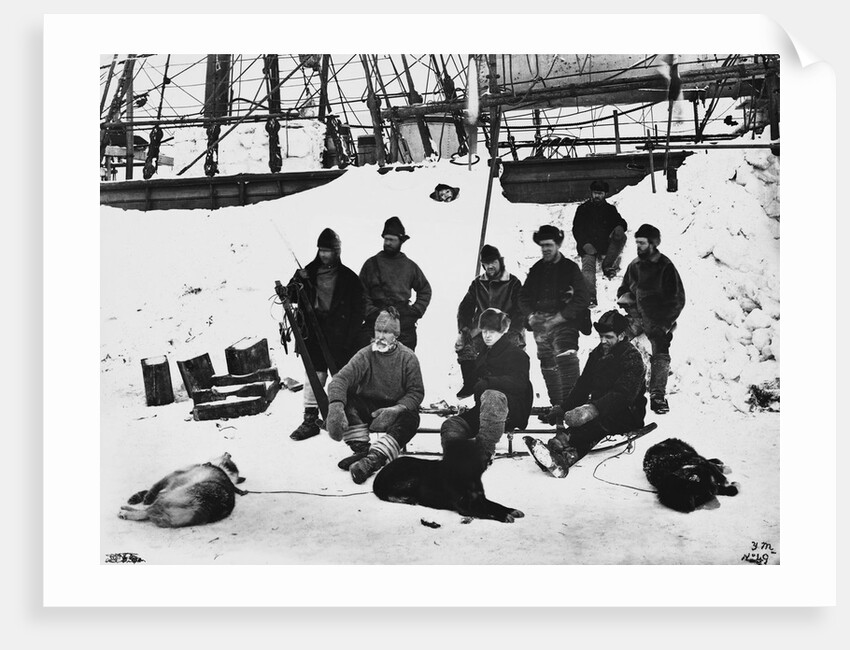 Captain Nares and Crew on Polar Expedition by Anonymous