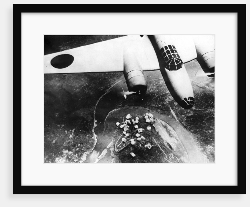 Japanese Bomber Over Chungking by Anonymous