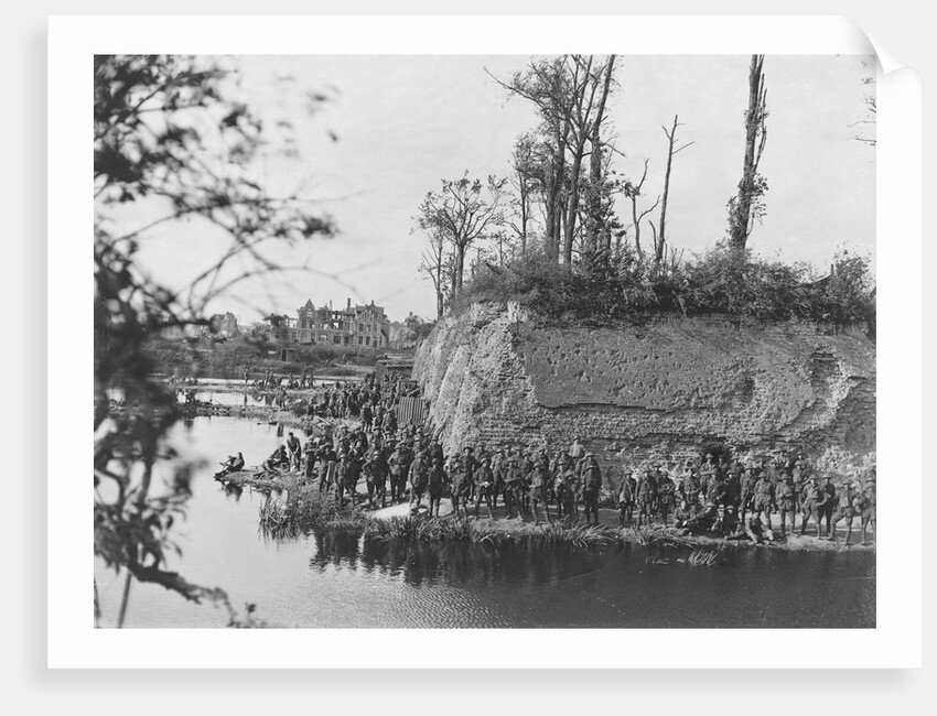 Ramparts at Ypres, World War I by Anonymous