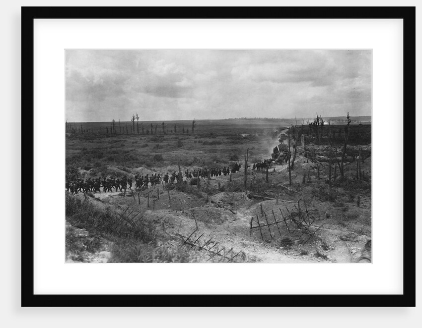 German Soldiers Advance Across France by Anonymous