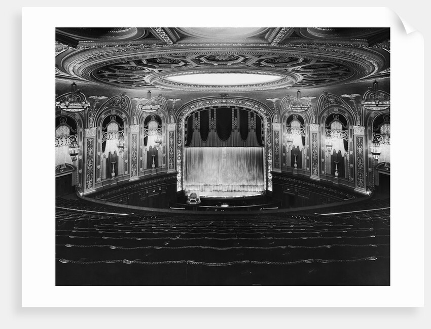 Inside the Trocadero Cinema by Anonymous