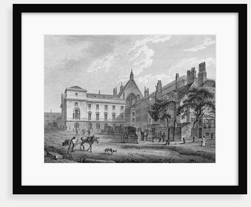Old Palace Yard, Houses of Parliament by Anonymous