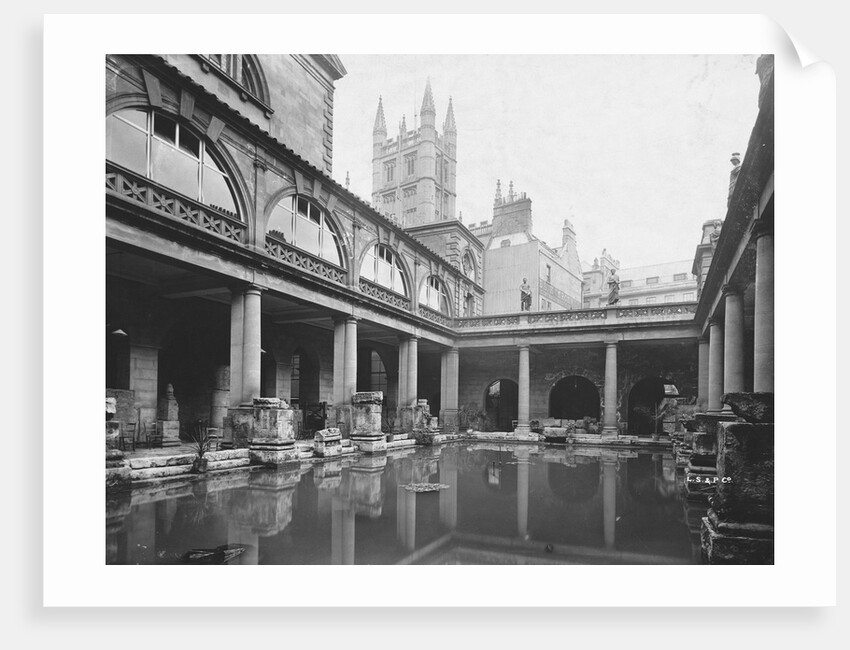 Roman Bath in Bath by Anonymous