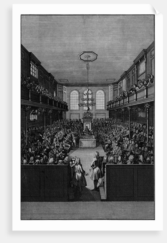 A View of the House of Commons by B. Cole