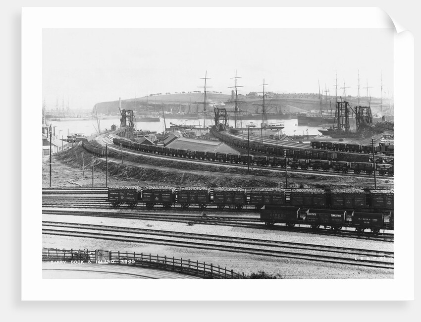 Barry Dock and Island by Corbis