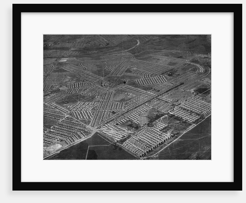 Aerial View of Township by Anonymous