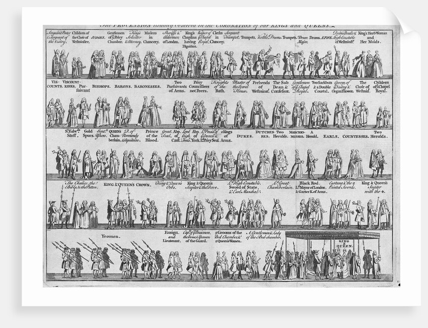 Coronation Procession by Anonymous