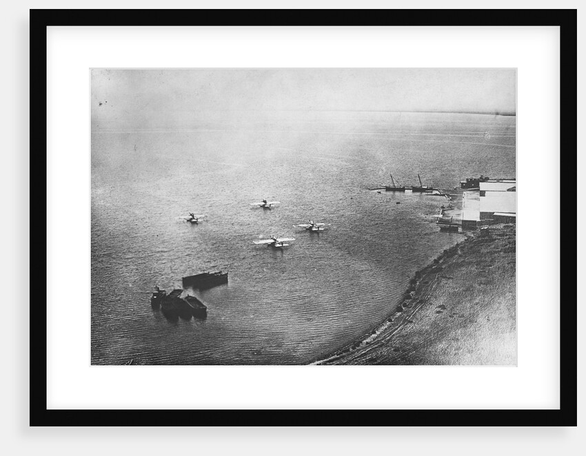 Spanish Aircraft on Moroccan Waters by Anonymous