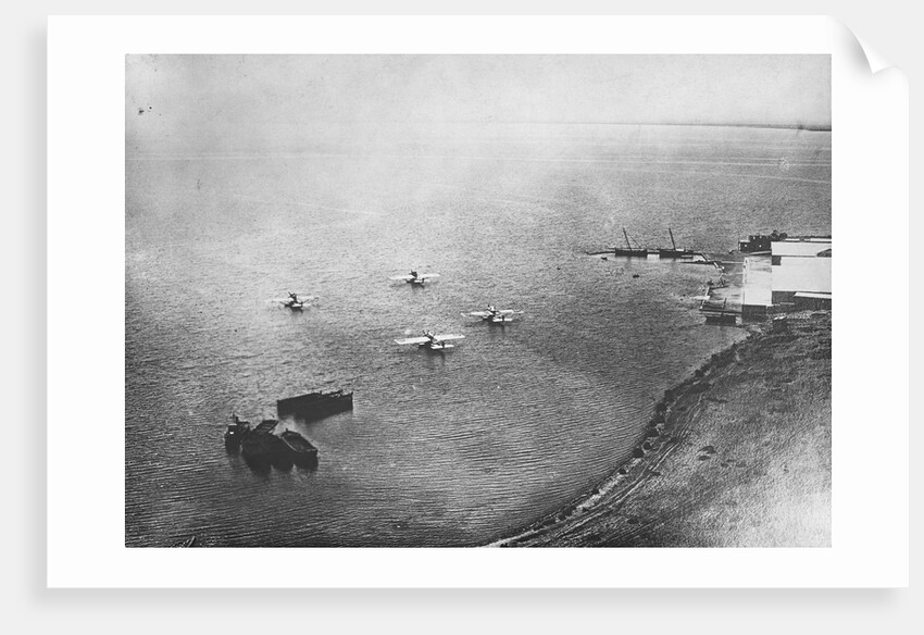 Spanish Aircraft on Moroccan Waters by Anonymous