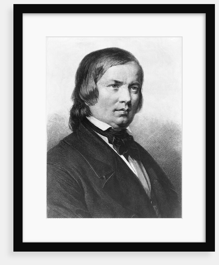 German Composer Robert Schumann by Anonymous