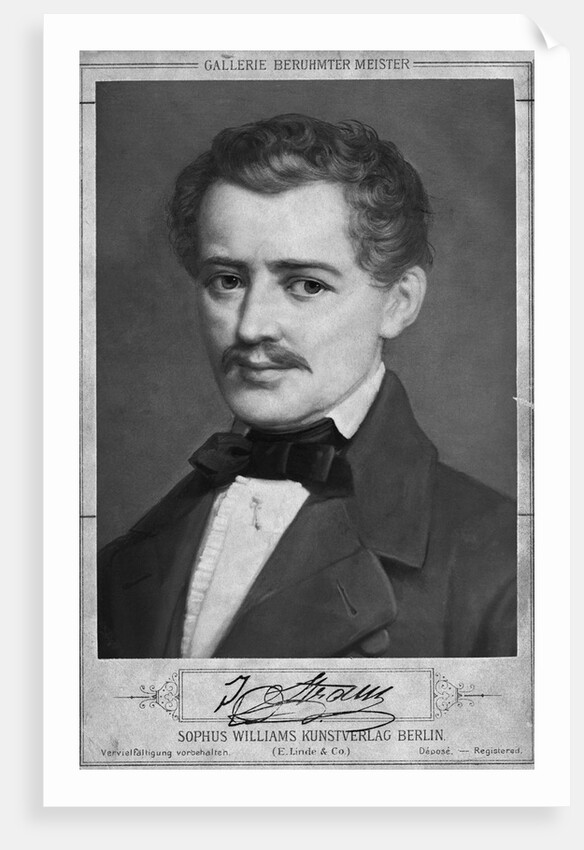 Composer Johann Strauss, The Elder by Anonymous