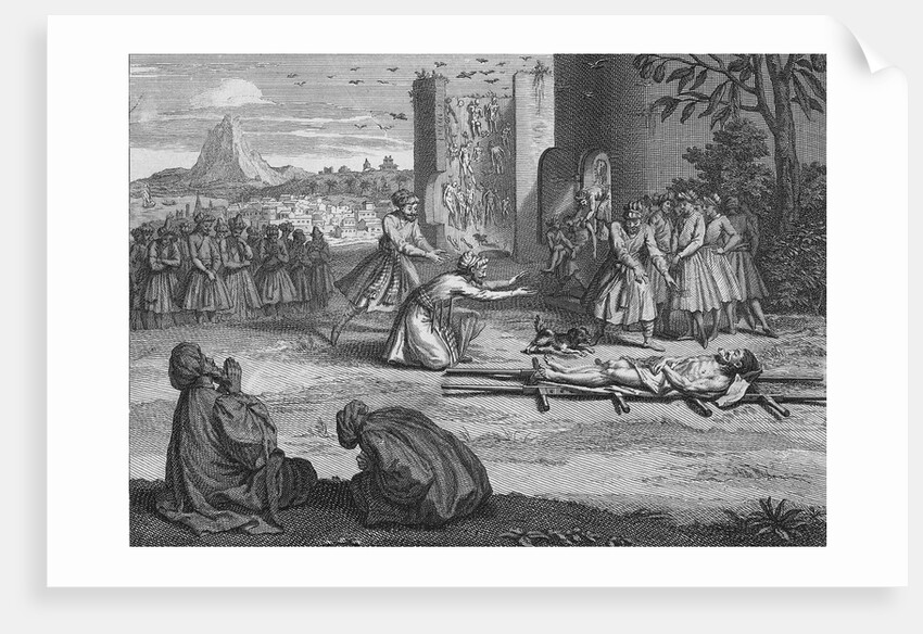 The Funeral of Parsis by Bernard Picart