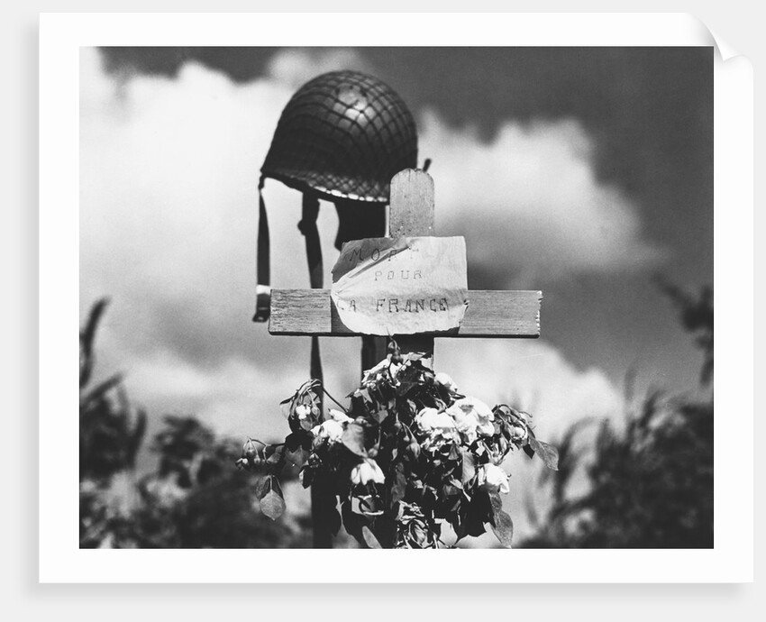 Grave of American Soldier by Anonymous