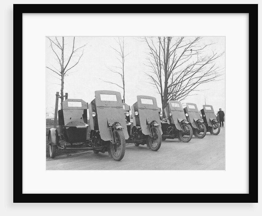 Armored Motorcycles of the N.Y.P.D. by Anonymous