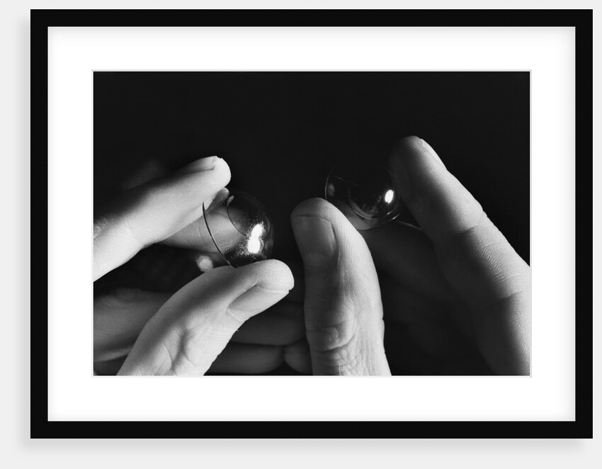 Pair of Contact Lenses by Anonymous
