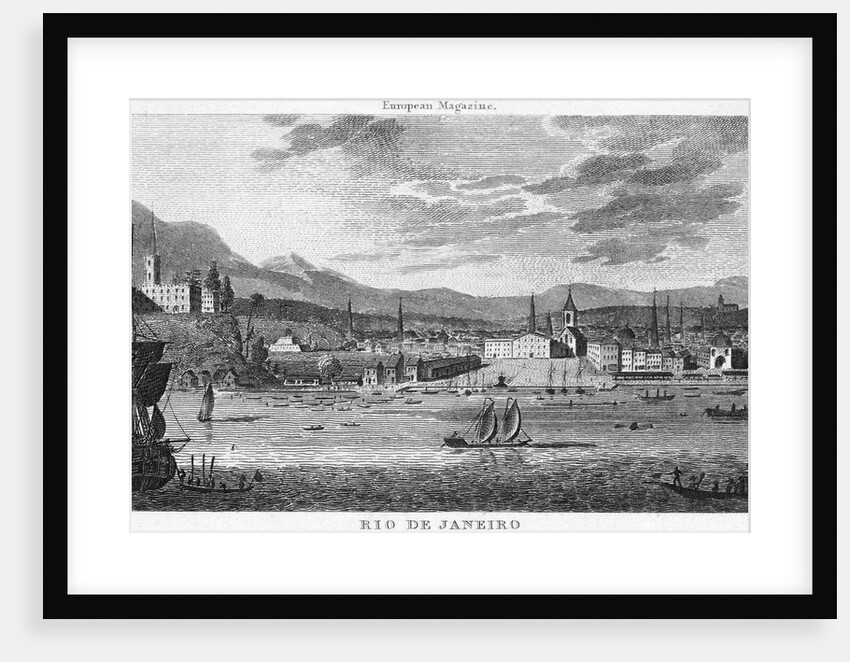 Rio de Janeiro Engraving by Anonymous