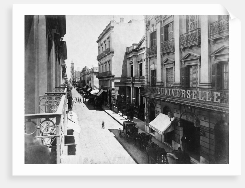 Buenos Aires Streetscene. by Anonymous