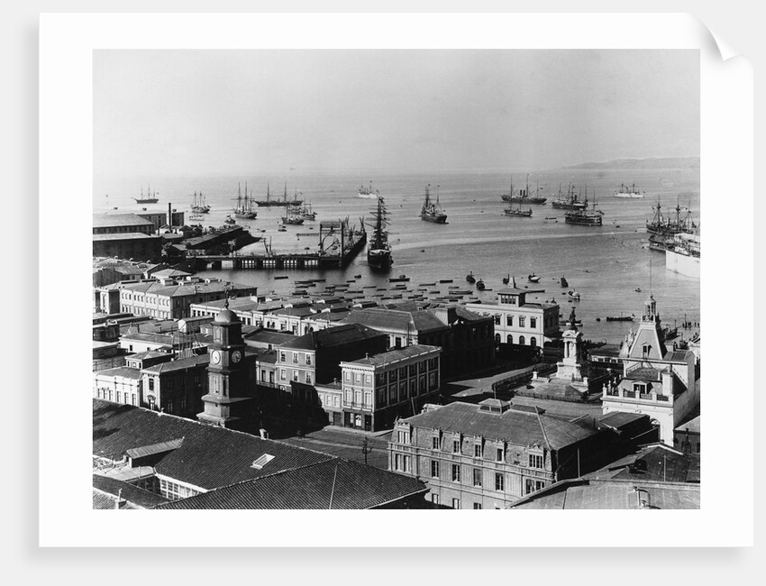 Valparaiso Harbour by Anonymous