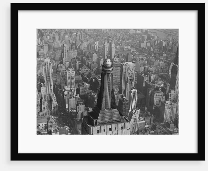 Top of the Empire State Building by Anonymous