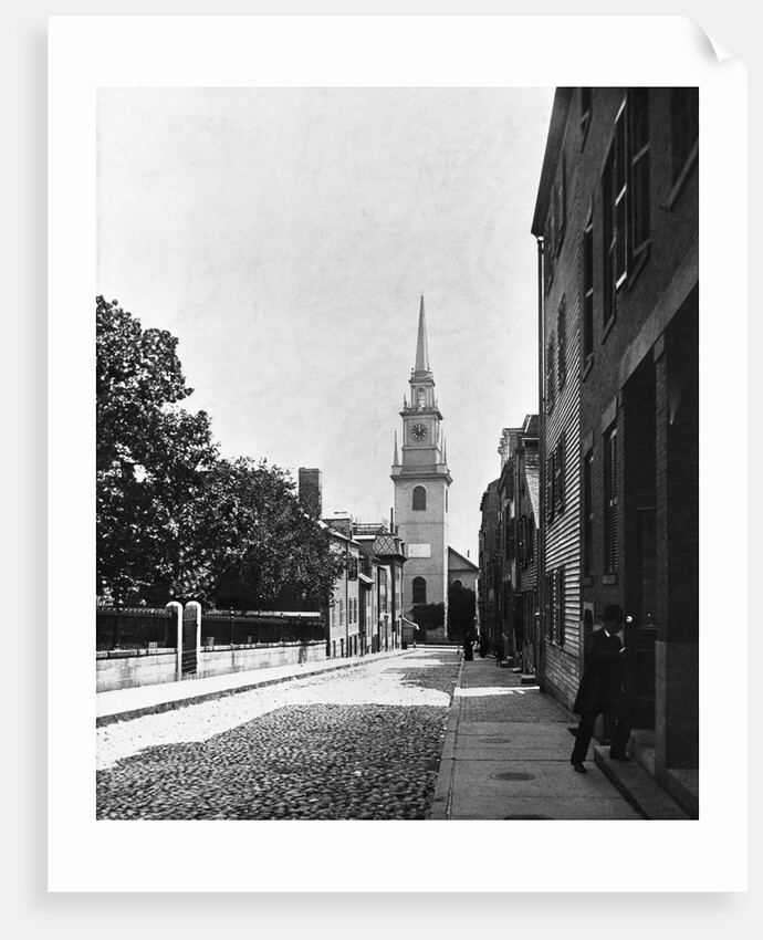 Old North Church in Boston by Anonymous
