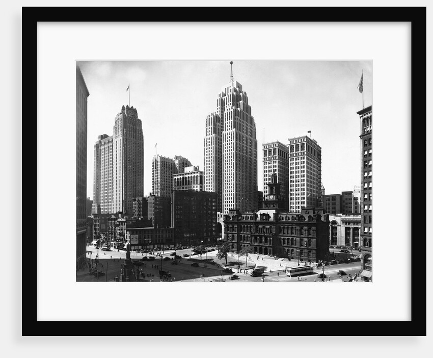 Mall Street in Detroit, Michigan by Anonymous
