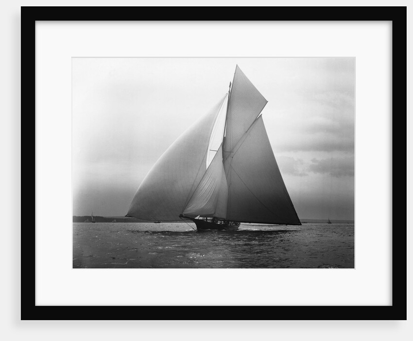 Iverna Yacht at Full Sail by Anonymous