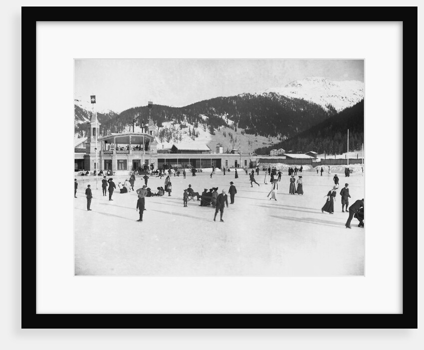 Alpine Ice Rink by Anonymous