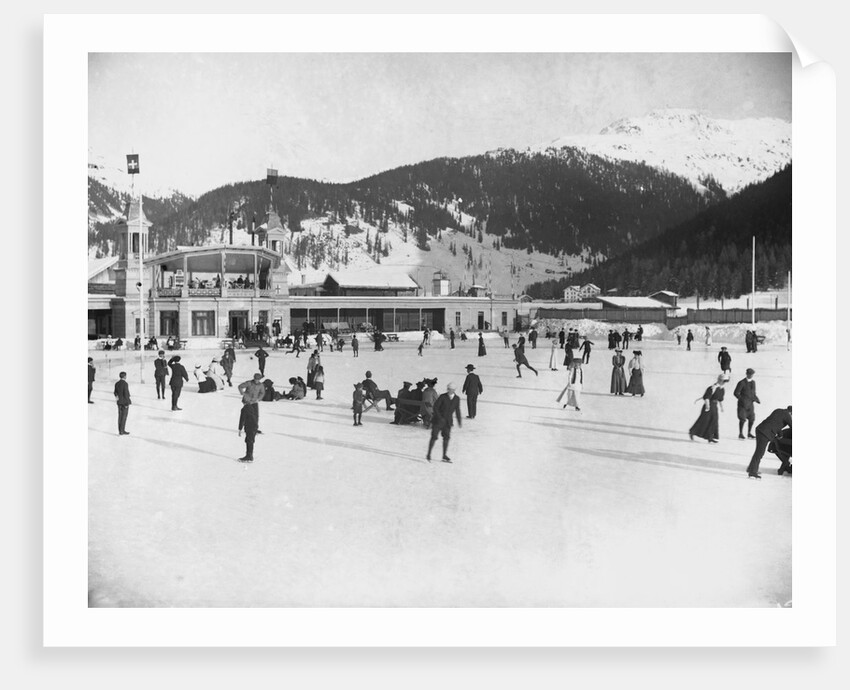 Alpine Ice Rink by Anonymous