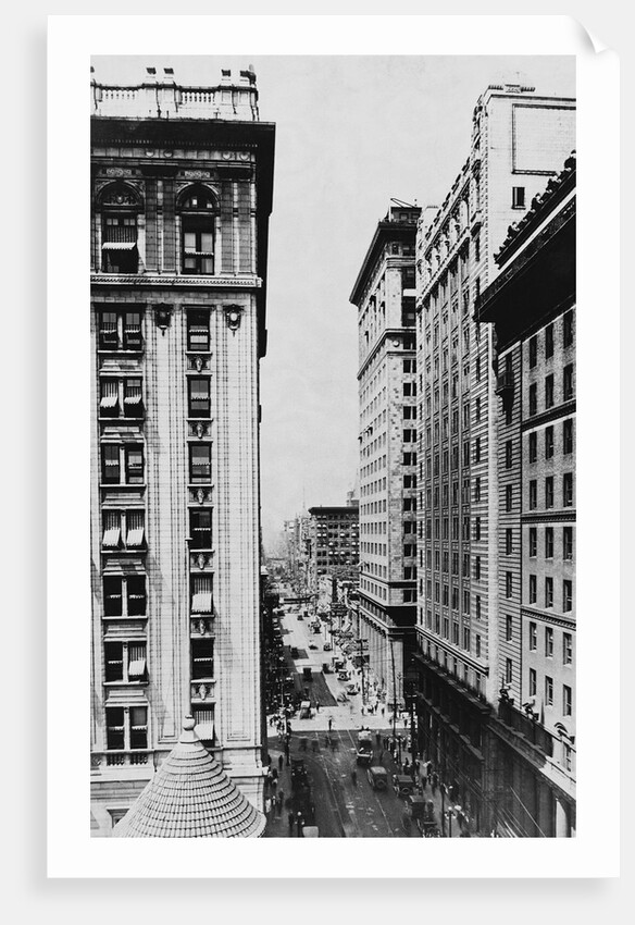 Corner Of King & Yonge Streets, Toronto In 1927 by Anonymous