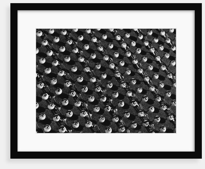 Rows of Doll's Eyes by Anonymous