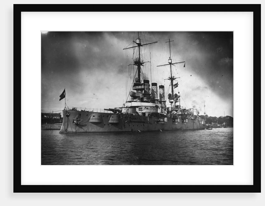 German Battleship SMS Hannover by Anonymous