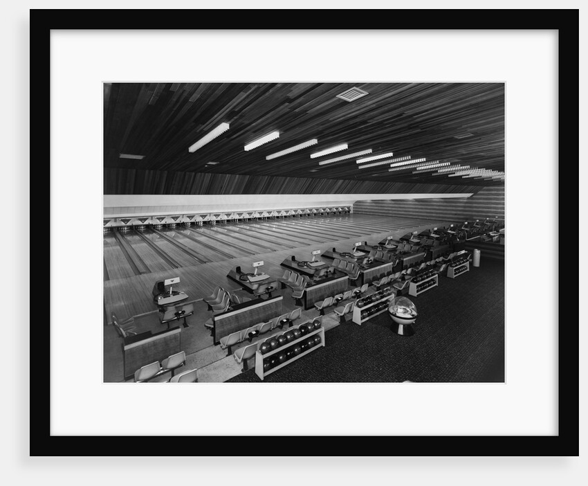 Bowling Alley in London by Anonymous