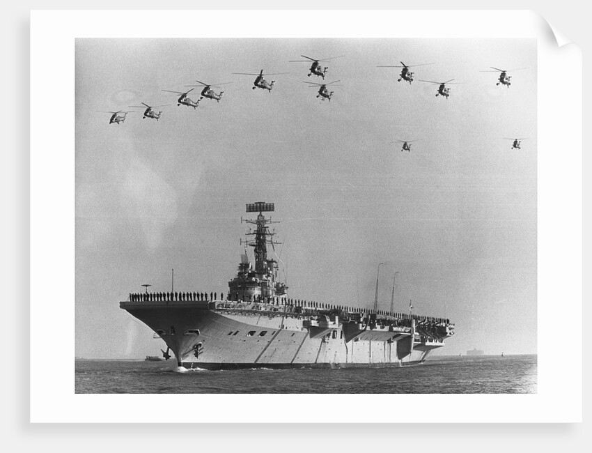 Farewell Ceremony for HMS Albion by Anonymous