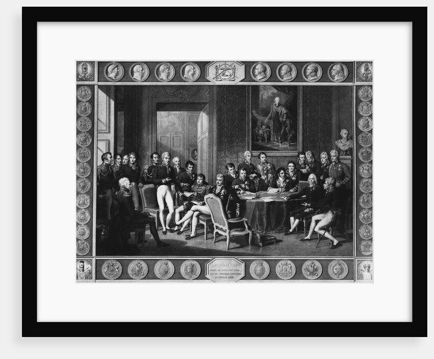 Delegates at the Congress of Vienna by Anonymous