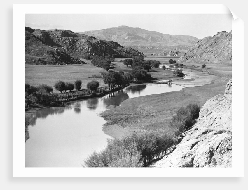 River and Valley in Kurdistan by Anonymous