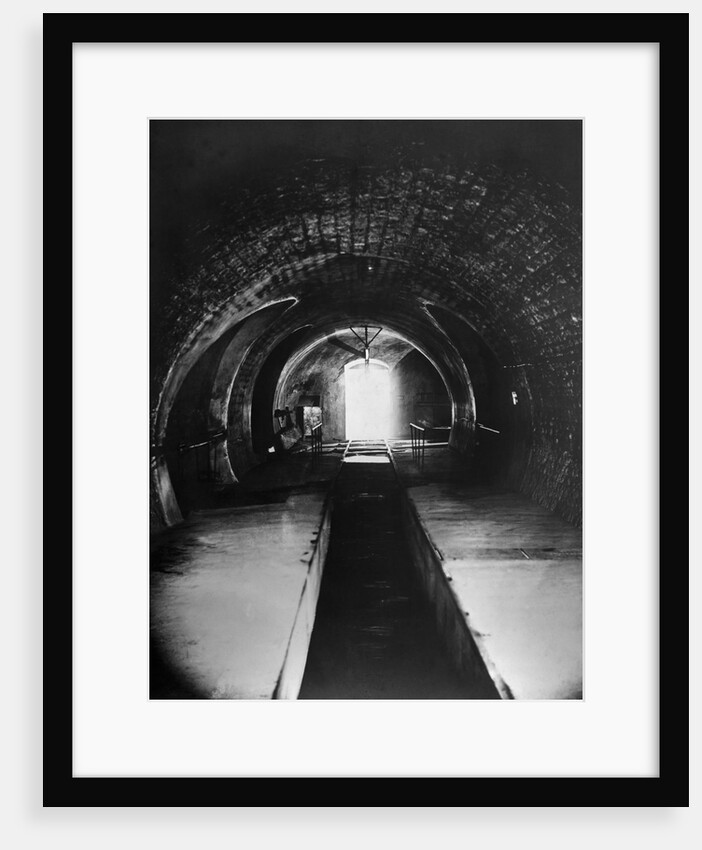 Underground Sewer Photographed By Nadar by Anonymous
