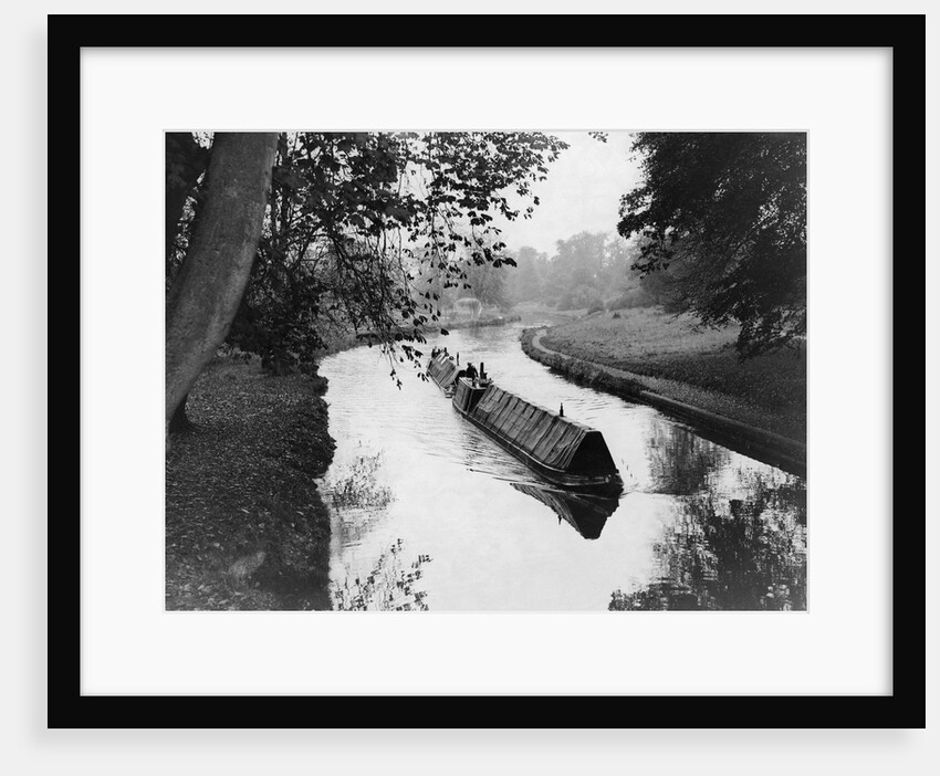 Canal Barge by Anonymous