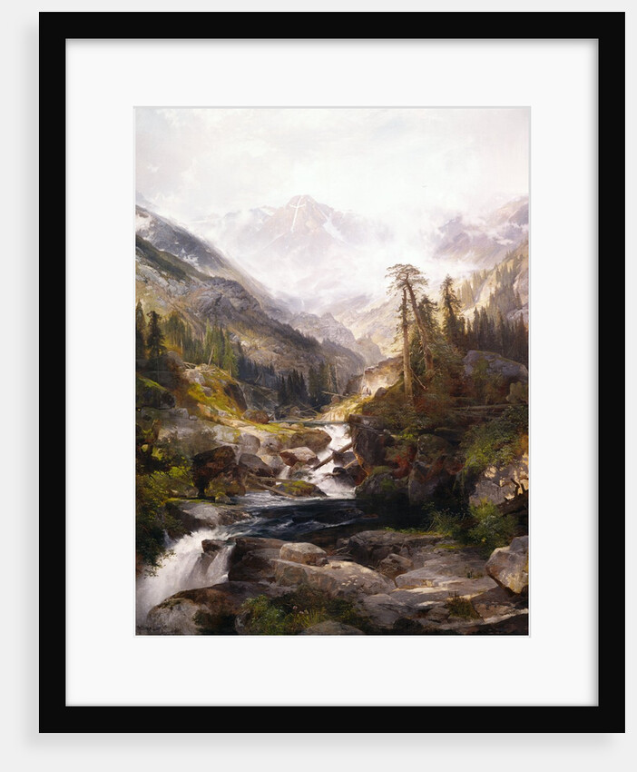 The Mountain of the Holy Cross by Thomas Moran