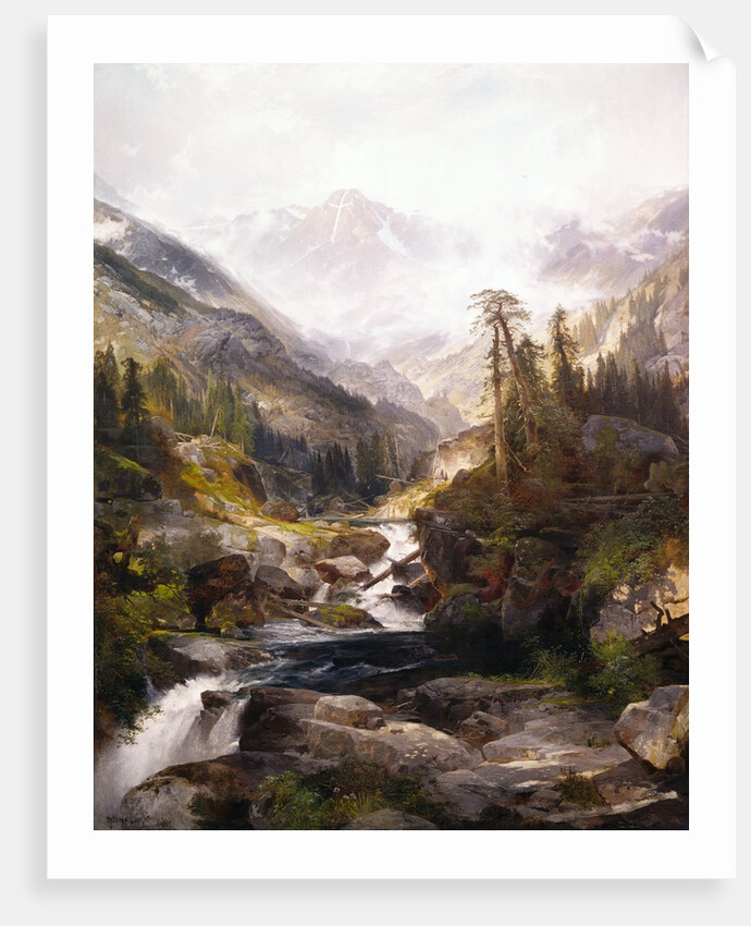 The Mountain of the Holy Cross by Thomas Moran
